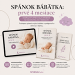 Spánok bábätka prvé 4 mesiace - ebook+webinár